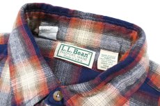 画像4: Used L.L.Bean Plaid Pattern B/D Shirt made in USA (4)