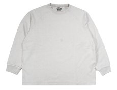 画像1: ONEITA 13oz Heavy Weight Chemical Wash L/S T-Shirts Chemical Gray (1)