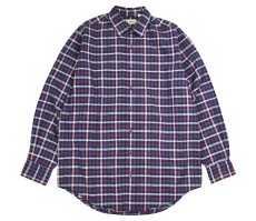 画像1: Used L.L.Bean Plaid Pattern Flannel Shirt (1)