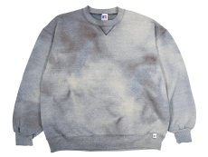 画像1: Used Russell Athletic "Bleach&Sun Fade" Sweat Shirt made in USA (1)