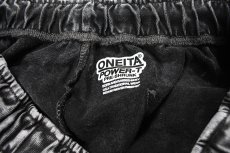 画像6: ONEITA 13oz Heavy Weight Chemical Wash Sweat Pants Chemical Black (6)