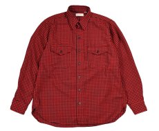 画像1: Used L.L.Bean Plaid Pattern Allagash Flannel Shirt (1)