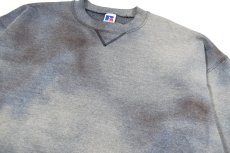 画像2: Used Russell Athletic "Bleach&Sun Fade" Sweat Shirt made in USA (2)