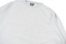 画像2: ONEITA 13oz Heavy Weight Garment Wash L/S T-Shirts Ash (2)