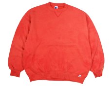 画像1: Used Russell Athletic "Bleach&Sun Fade" Sweat Shirt made in USA (1)