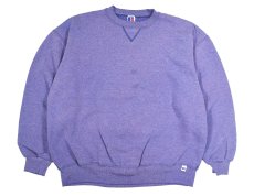 画像1: Used Russell Athletic "Bleach&Sun Fade" Sweat Shirt made in USA (1)