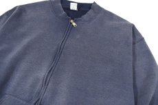 画像2: Used Russell Athletic "Bleach&Sun Fade" Full Zip Sweat Shirt (2)