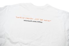 画像4: Used Corporate S/S Print Tee "Microsoft, Office XP" (4)