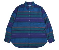 画像1: Used Pendleton Border Pattern B/D Shirt made in USA (1)