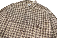 画像2: Used Gap Plaid Pattern Rayon Shirt (2)