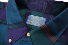 画像4: Used Pendleton Border Pattern B/D Shirt made in USA (4)