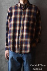 画像5: Used L.L.Bean Plaid Pattern B/D Shirt made in USA (5)