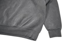 画像3: Used Us Army Sweat Shirt Black Over Dye (3)