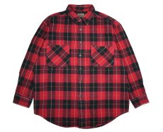 画像1: Used St John's Bay Flannel Shirt (1)