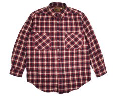 画像1: Used St John's Bay Flannel Shirt (1)