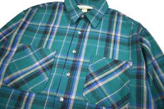 画像2: Used St John's Bay Flannel Shirt made in USA (2)