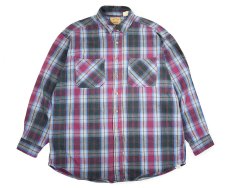 画像1: Used St John's Bay Flannel Shirt (1)