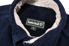 画像4: Used Timberland Corduroy Shirt Navy (4)