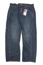 画像1: Deadstock Levi's Silver Tab Twisted Loose Utility Denim Pants #8000 リーバイス (1)