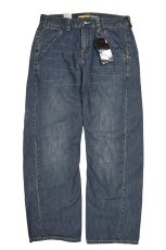 画像1: Deadstock Levi's Silver Tab Twisted Loose Utility Denim Pants #8000 リーバイス (1)