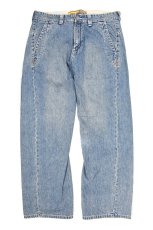 画像1: Deadstock Levi's Silver Tab Twisted Loose Utility Denim Pants #8003 リーバイス (1)