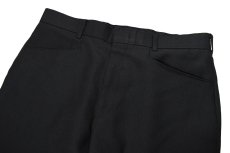 画像2: Used Levi's Action Slacks Black リーバイス (2)