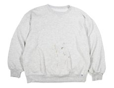 画像1: Used Russell Athletic Blank Sweat Shirt Ash (1)