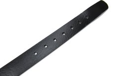 画像3: made in ASAKUSA Leather Belt Black (3)