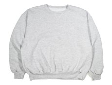 画像1: Used Russell Athletic Blank Sweat Shirt Ash (1)