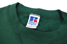 画像4: Used Russell Athletic Blank Sweat Shirt Green made in USA (4)