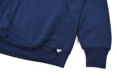 画像3: Used Russell Athletic Blank Sweat Shirt Navy made in USA (3)