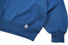 画像3: Used Russell Athletic Blank Sweat Shirt Blue made in USA (3)