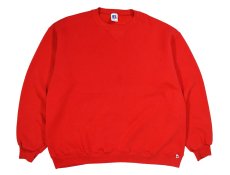 画像1: Used Russell Athletic Blank Sweat Shirt Red made in USA (1)