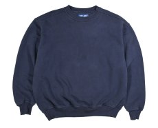 画像1: Used Pluma by Russell Athletic Blank Sweat Shirt Navy (1)