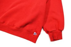 画像3: Used Russell Athletic Blank Sweat Shirt Red made in USA (3)