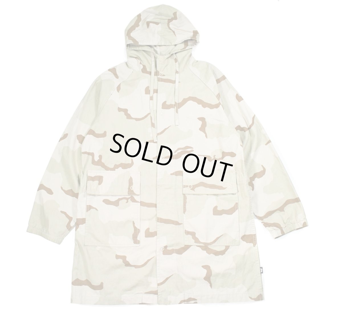 画像1: Used Stussy Military Coat Desert Camo (1)