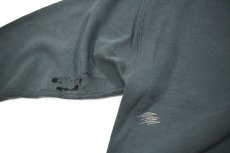 画像5: Used Russell Athletic Damaged Sweat Shirt Moss (5)