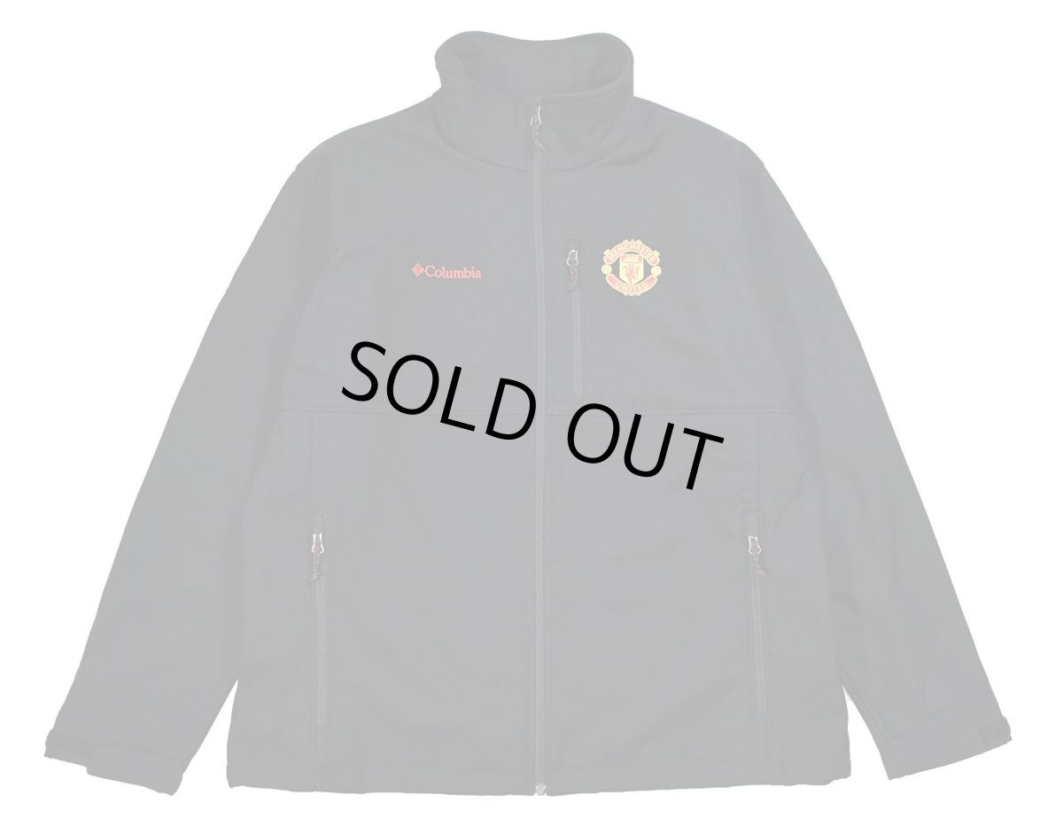 画像1: Used Columbia × Manchester United Soft Shell Jacket (1)