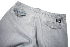 画像4: Used Dockers Pleated Chambray Pants made in USA (4)