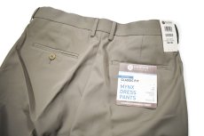 画像4: Haggar Classic Fit Pleated Front Pants British Khaki (4)