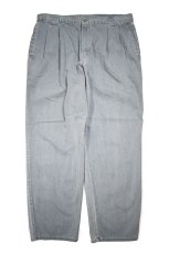 画像1: Used Dockers Pleated Chambray Pants made in USA (1)