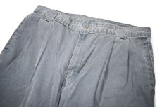 画像2: Used Dockers Pleated Chambray Pants made in USA (2)