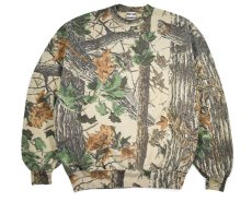 画像1: Used Jerzees Realtree Crew Neck Sweat Shirt made in USA (1)