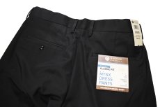 画像4: Haggar Classic Fit Pleated Front Pants Black (4)