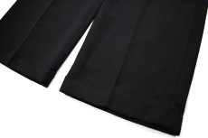 画像3: Deadstock Dockers Pleated Microfiber Slacks Black (3)