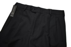 画像2: Deadstock Dockers Pleated Microfiber Slacks Black (2)