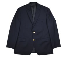 画像1: Used Lauren Navy Blazer ラルフローレン (1)