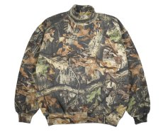 画像1: Used Jerzees Realtree Turtle Neck Sweat Shirt (1)