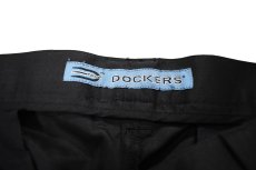 画像5: Deadstock Dockers Pleated Microfiber Slacks Black (5)