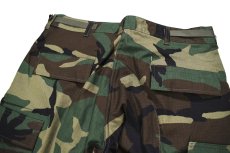 画像5: Deadstock Us Army Rip Stop Combat Trouser Woodland Camo (5)